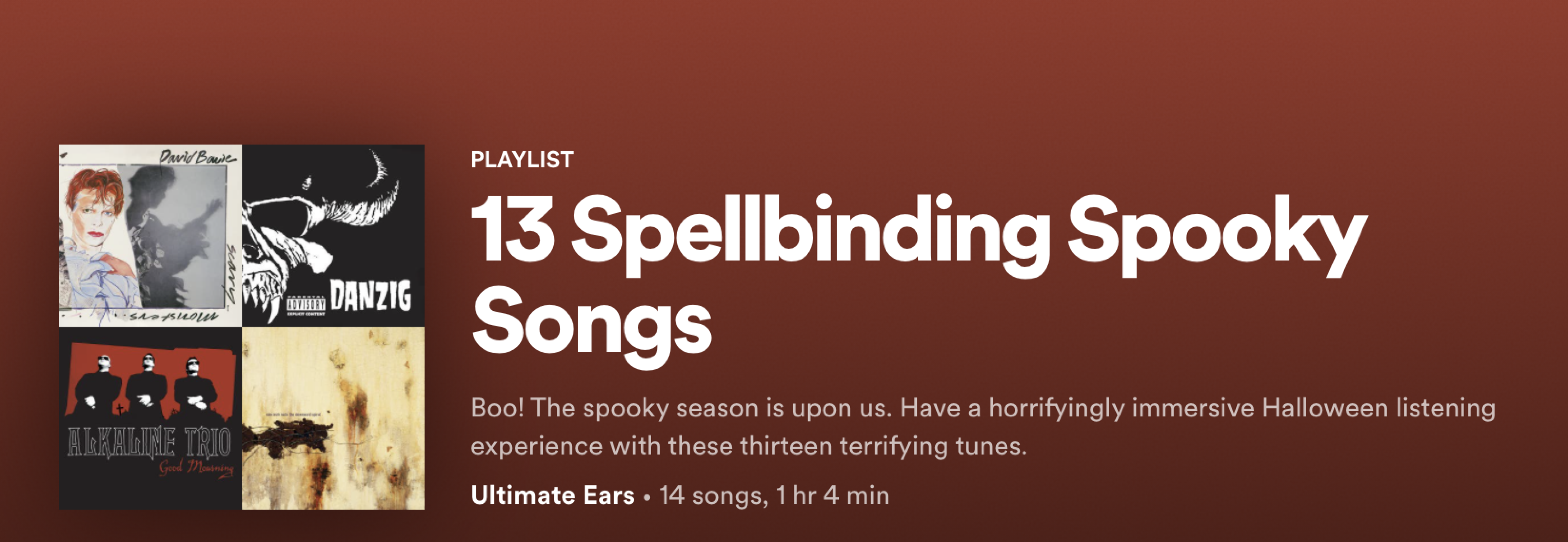 Playlist: 13 Spellbinding Spooky Songs