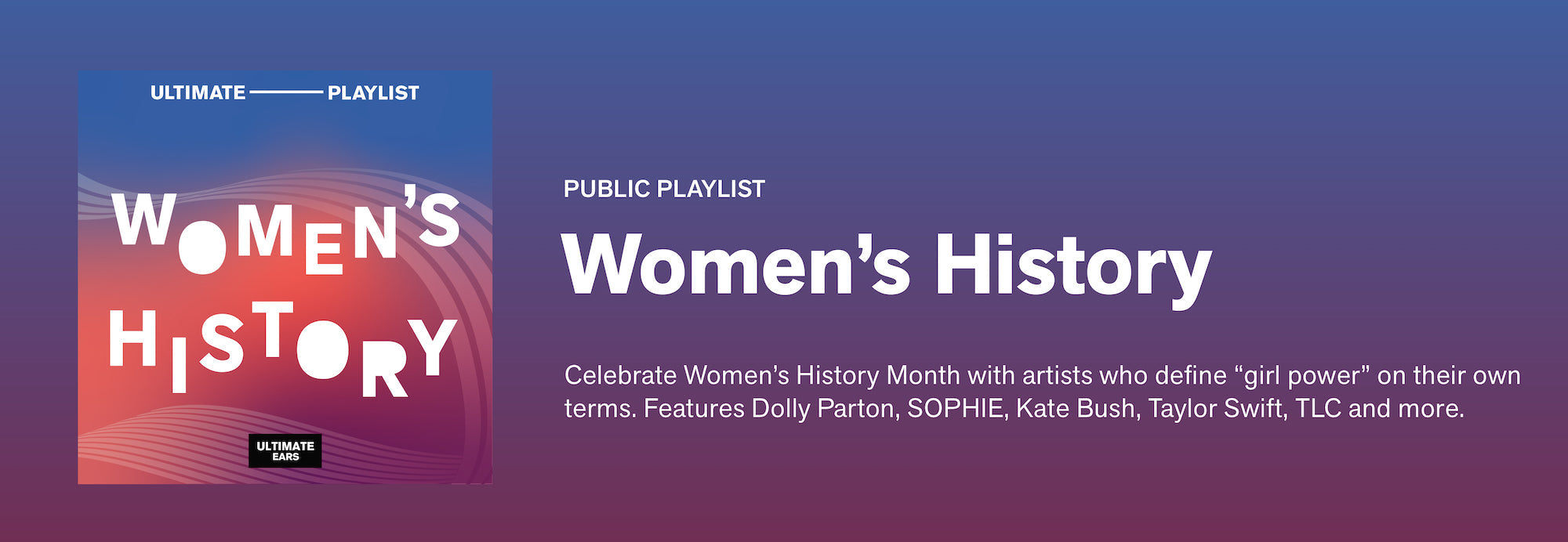 Playlist: Women’s History Month